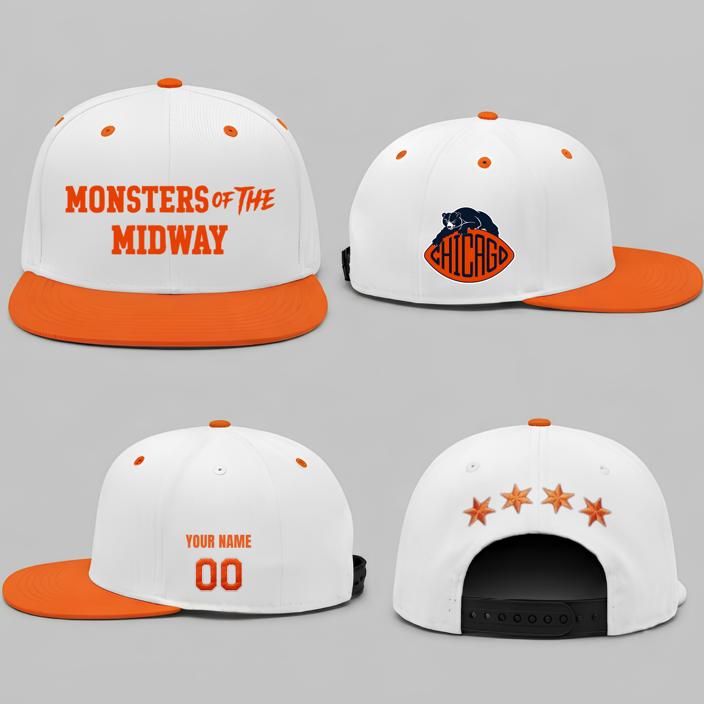 Chicago Bears 2026 Rivalries Snapback Cap - Printed