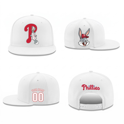 PHI x Bunny Personalized Snapback Cap - Printed