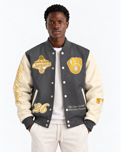 MIL 2026 WS Champions Limited Edition Varsity Jacket - Printed V2