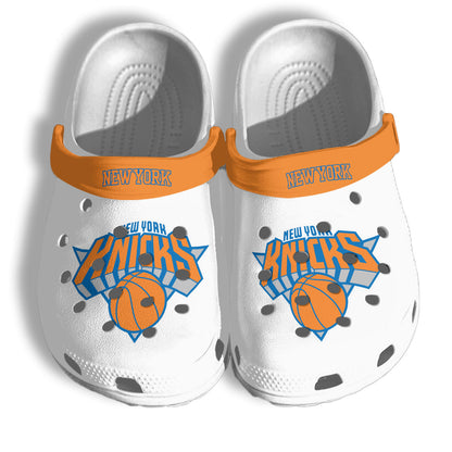 NYK 2026 NBA Finals Clogs White - Charms Gift Set