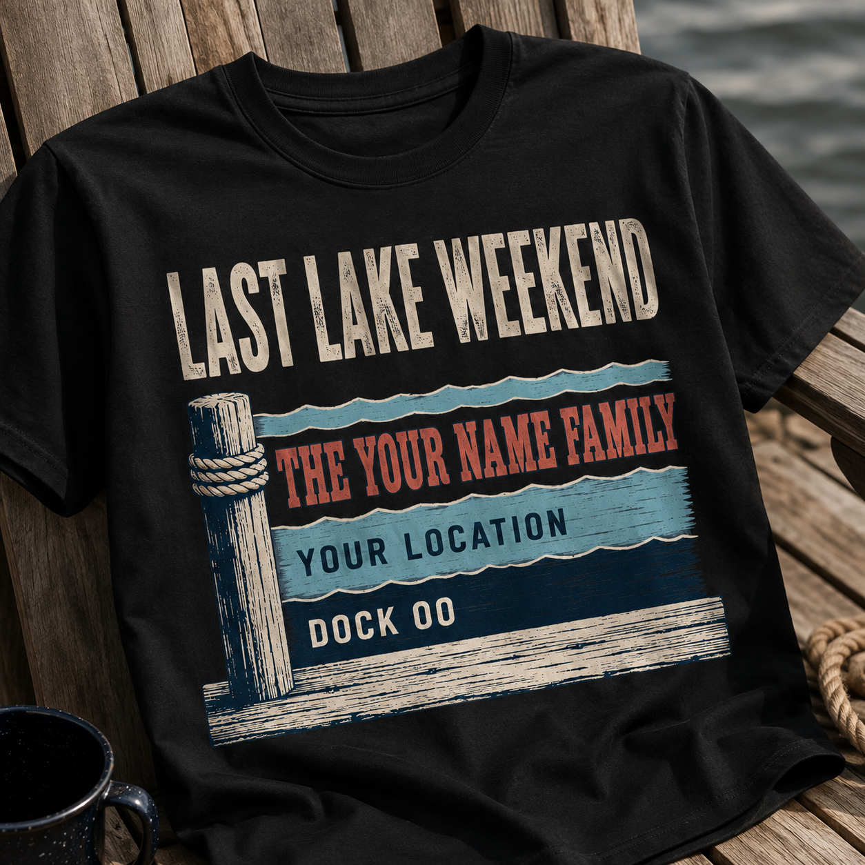 Last Lake Weekend Lineup Shirt
