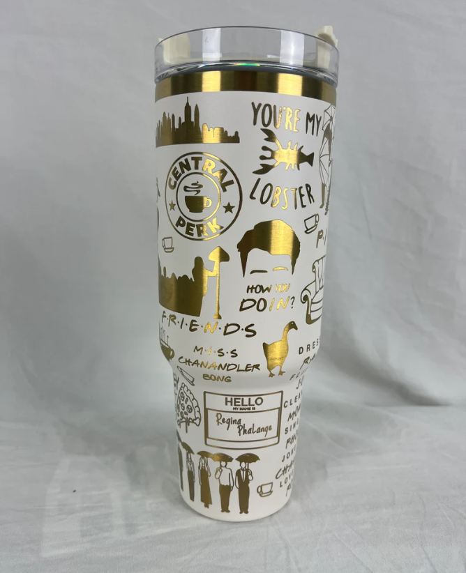 Friends Themed 40oz Engraved Tumbler- 406TTTB056