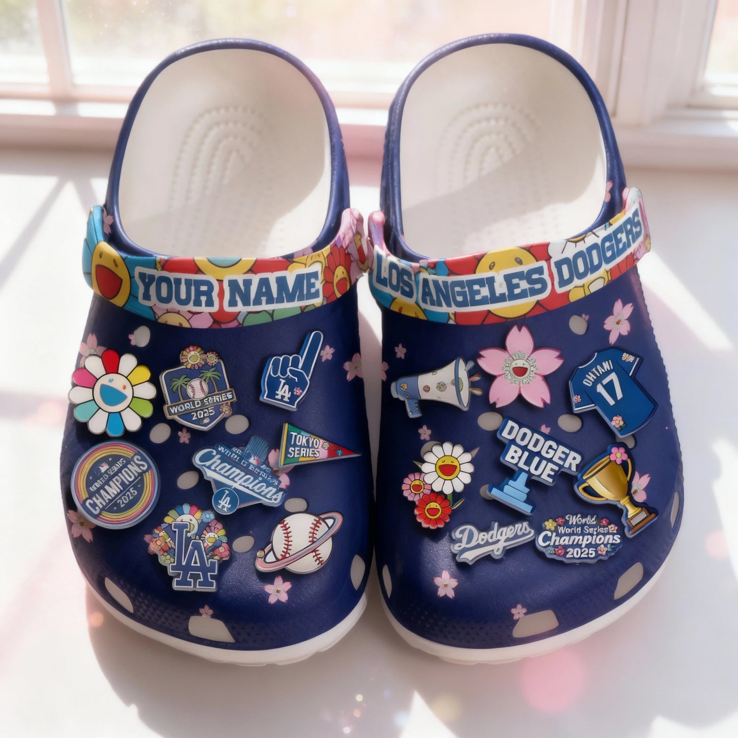 LAD Tokyo Series Clogs - Charms Gift Set - Royal