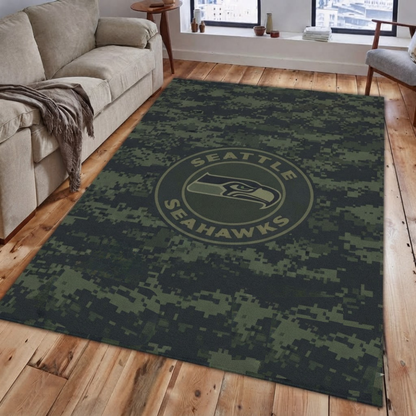 SEA Salute to Service Rug - Printed