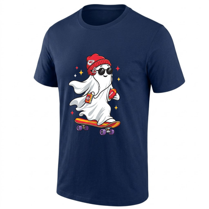 KC Skater Boo One Side T-Shirt - Printed