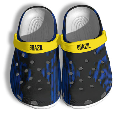 Brazil Clogs WC2026 Black - Charms Gift Set
