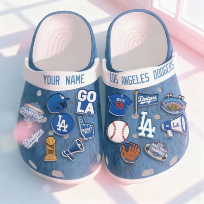 LAD World Series Champions Clogs - Charms Gift Set