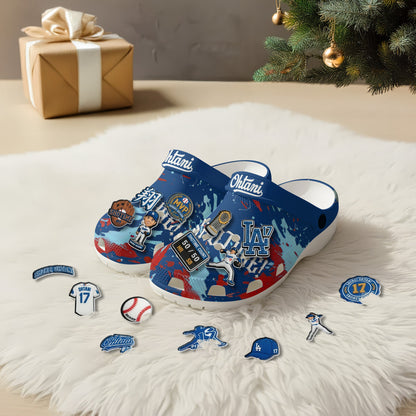 LAD 2026 Shotime Blue clogs - Charms Gift Set