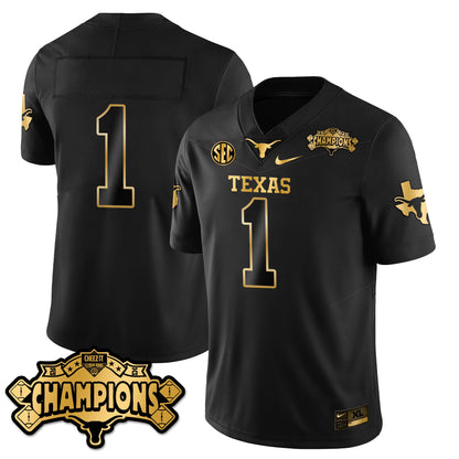 TEX Football Vapor Limited Gold Jersey - Citrus Bowl Champions
