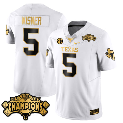 TEX Football Vapor Limited Gold Jersey - Citrus Bowl Champions