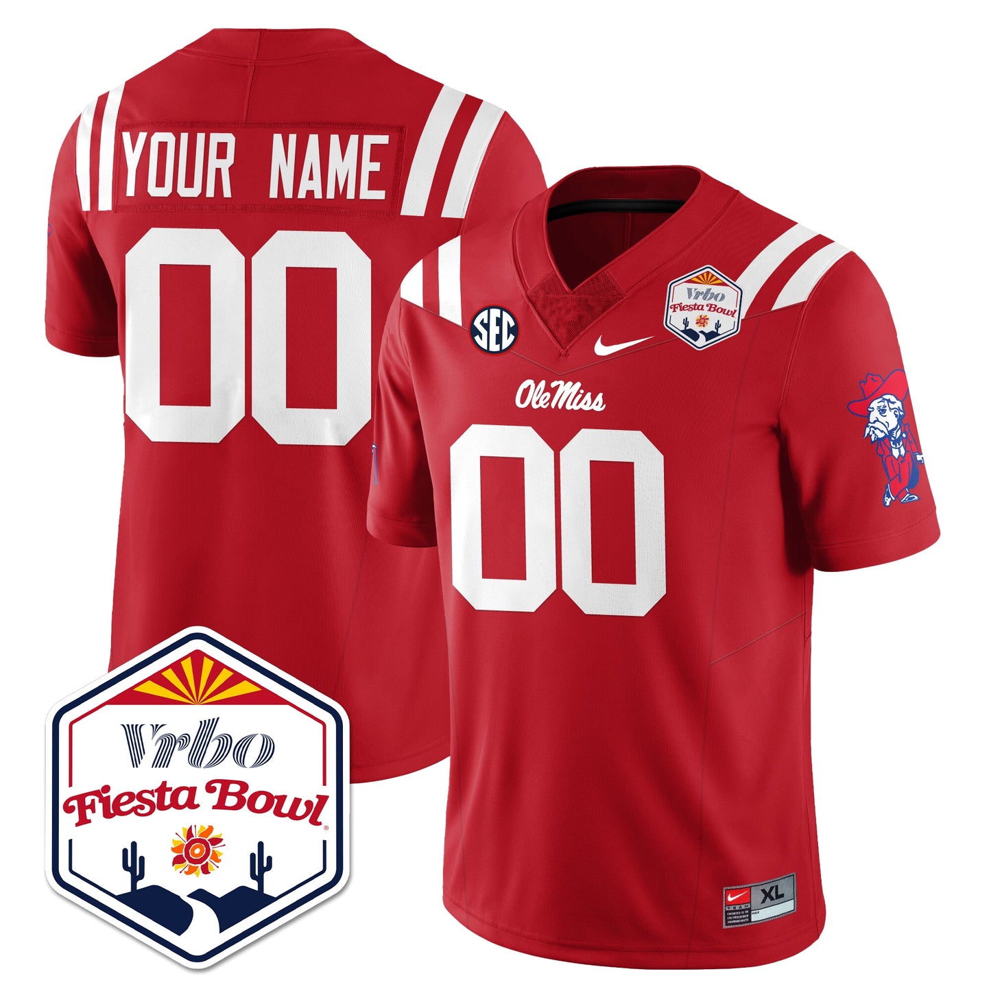 OM Vapor Limited Custom Jersey - Vrbo Fiesta Bowl