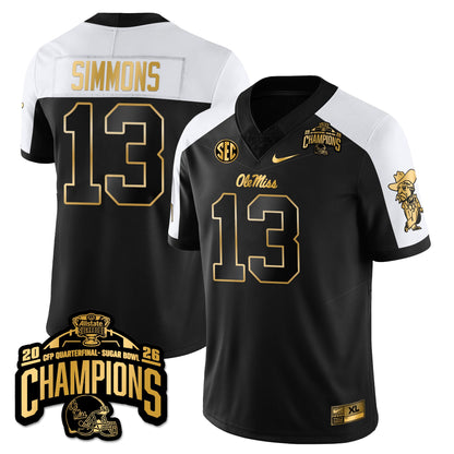 OMB Football Vapor Limited Gold Jersey - Allstate Sugar Bowl Champions