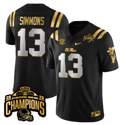 OMB Football Vapor Limited Gold Jersey - Allstate Sugar Bowl Champions