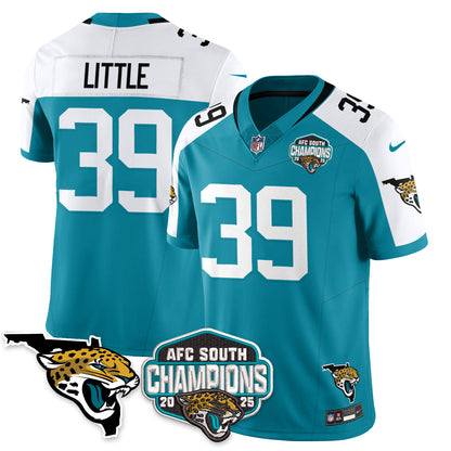 JAX AFC South Division Champions Vapor Limited Jersey - All Stitched