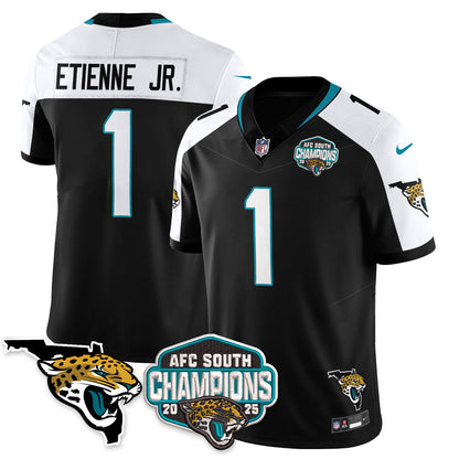 JAX AFC South Division Champions Vapor Limited Jersey - All Stitched