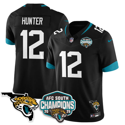 JAX AFC South Division Champions Vapor Limited Jersey - All Stitched