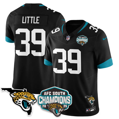 JAX AFC South Division Champions Vapor Limited Jersey - All Stitched