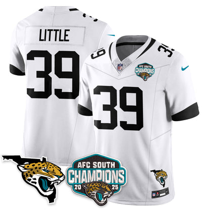 JAX AFC South Division Champions Vapor Limited Jersey - All Stitched