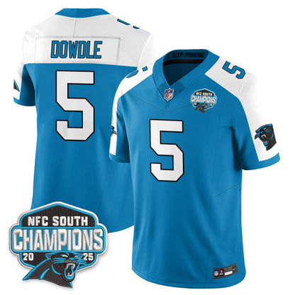 CAR NFC South Division Champions Vapor Limited Jersey - All Stitched