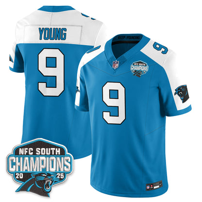 CAR NFC South Division Champions Vapor Limited Jersey - All Stitched