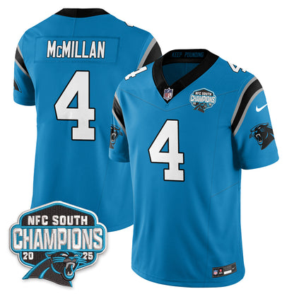 CAR NFC South Division Champions Vapor Limited Jersey - All Stitched