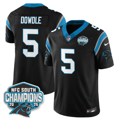CAR NFC South Division Champions Vapor Limited Jersey - All Stitched