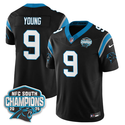 CAR NFC South Division Champions Vapor Limited Jersey - All Stitched