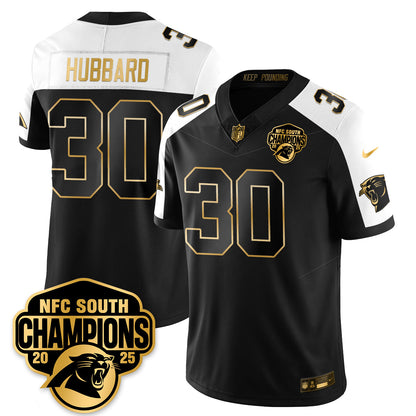CAR NFC South Division Champions Vapor Limited Gold Jersey - All Stitched