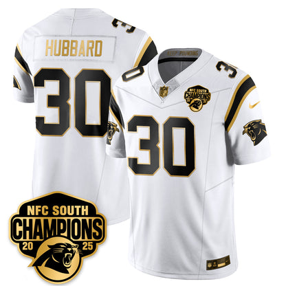 CAR NFC South Division Champions Vapor Limited Gold Jersey - All Stitched