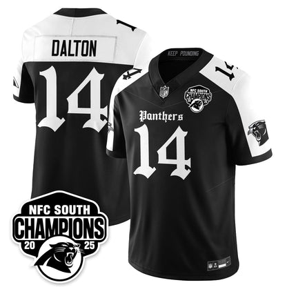 CAR Gothic NFC South Division Champions Vapor Limited Gothic Jersey - All Stitched