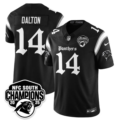 CAR Gothic NFC South Division Champions Vapor Limited Gothic Jersey - All Stitched