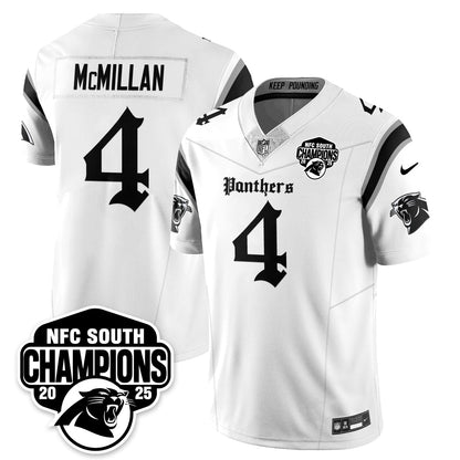 CAR Gothic NFC South Division Champions Vapor Limited Gothic Jersey - All Stitched