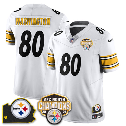 PIT AFC North Division Champions Vapor Limited Jersey - All Stitched
