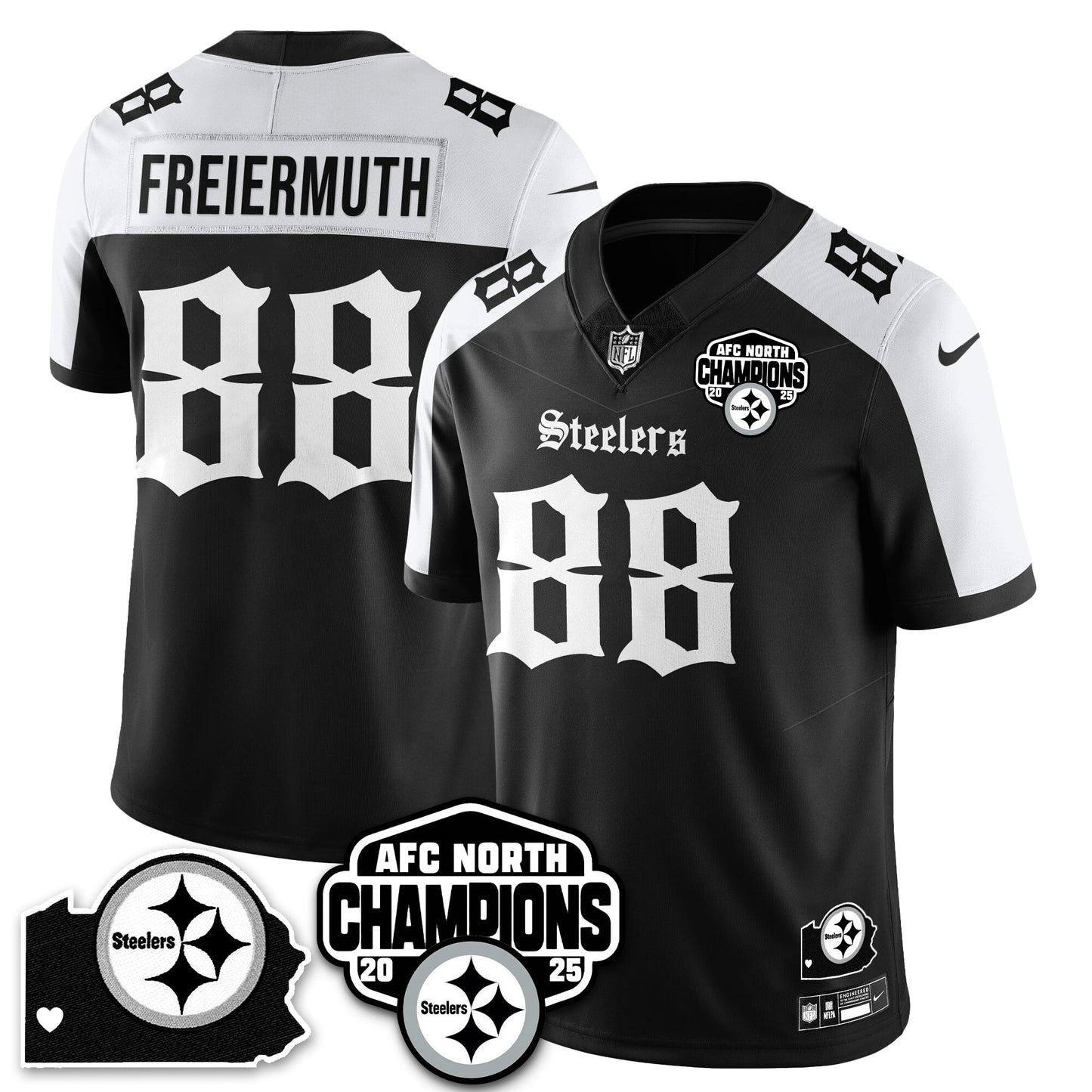 PIT Gothic AFC North Division Champions Vapor Limited Jersey