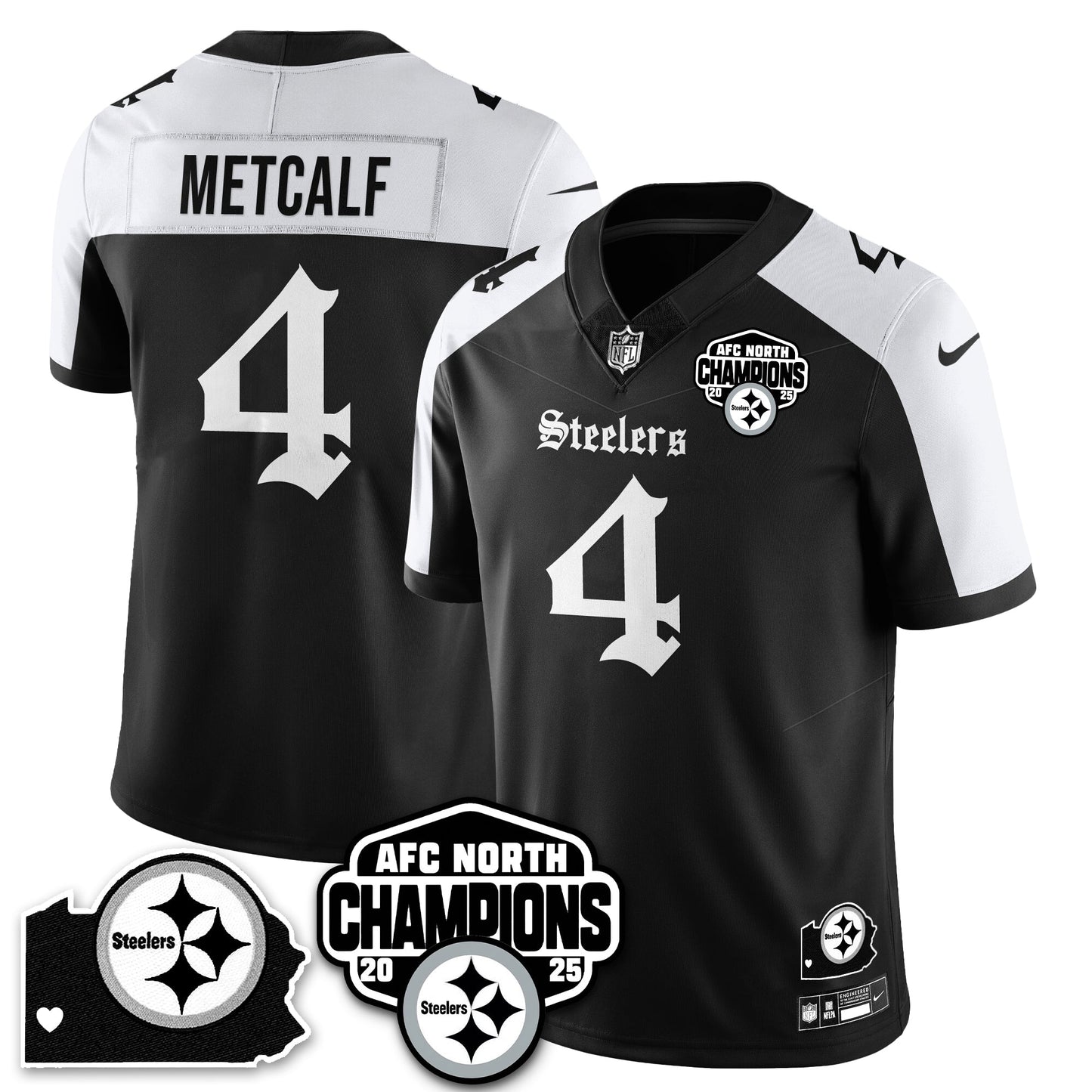PIT Gothic AFC North Division Champions Vapor Limited Jersey