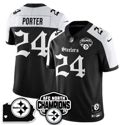 PIT Gothic AFC North Division Champions Vapor Limited Jersey