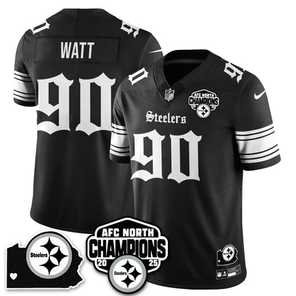 PIT Gothic AFC North Division Champions Vapor Limited Jersey