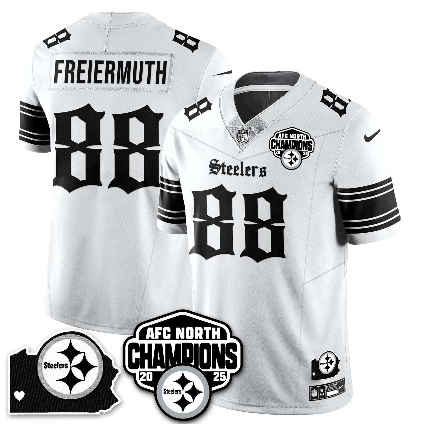 PIT Gothic AFC North Division Champions Vapor Limited Jersey