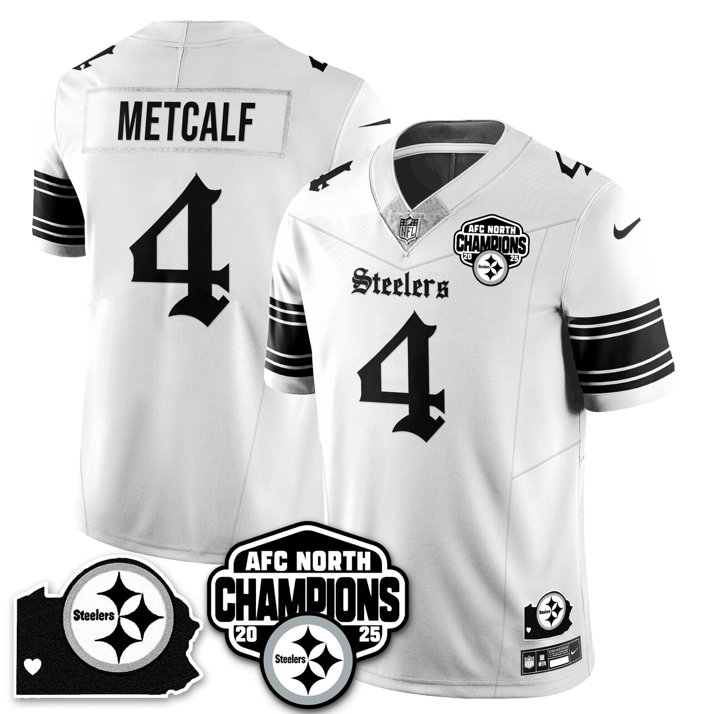 PIT Gothic AFC North Division Champions Vapor Limited Jersey