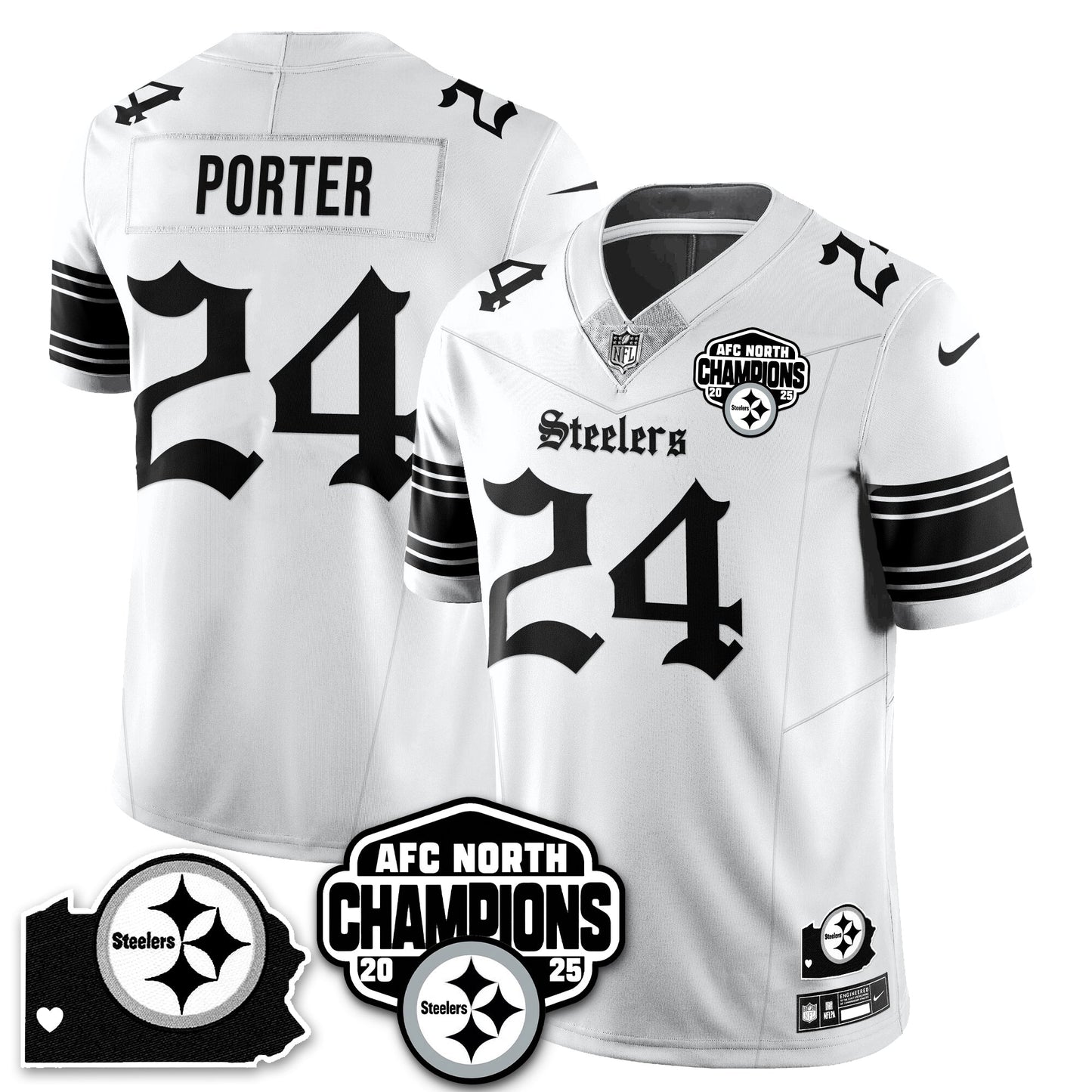 PIT Gothic AFC North Division Champions Vapor Limited Jersey