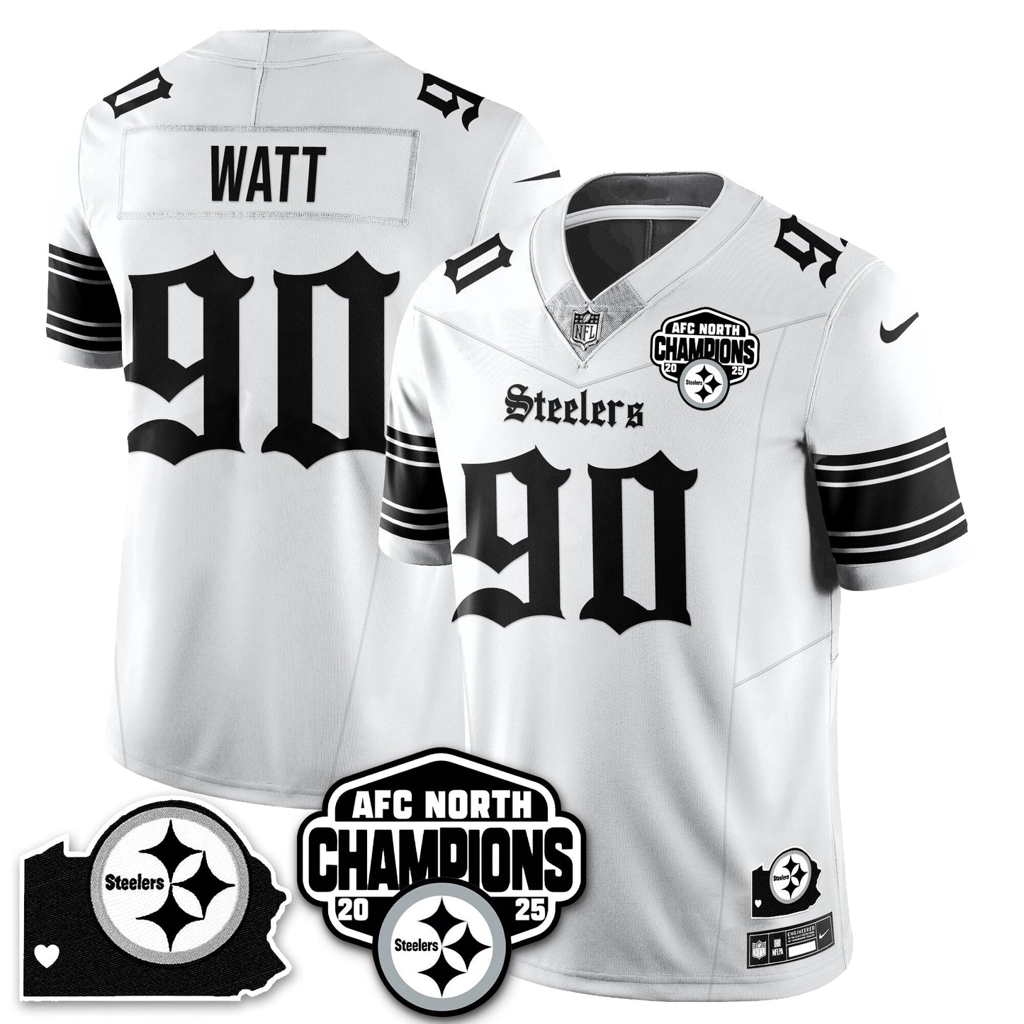 PIT Gothic AFC North Division Champions Vapor Limited Jersey
