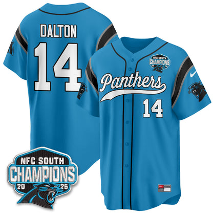 CAR NFC South Division Champions Vapor Limited Baseball Jersey - All Stitched