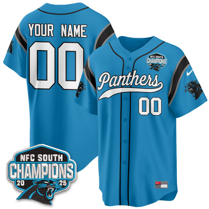 Custom CAR NFC South Division Champions Vapor Limited Baseball Jersey - All Stitched