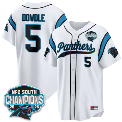 CAR NFC South Division Champions Vapor Limited Baseball Jersey - All Stitched
