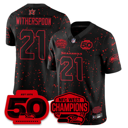 SEA Stranger Things NFC West Division Champions Vapor Limited Jersey - All Stitched