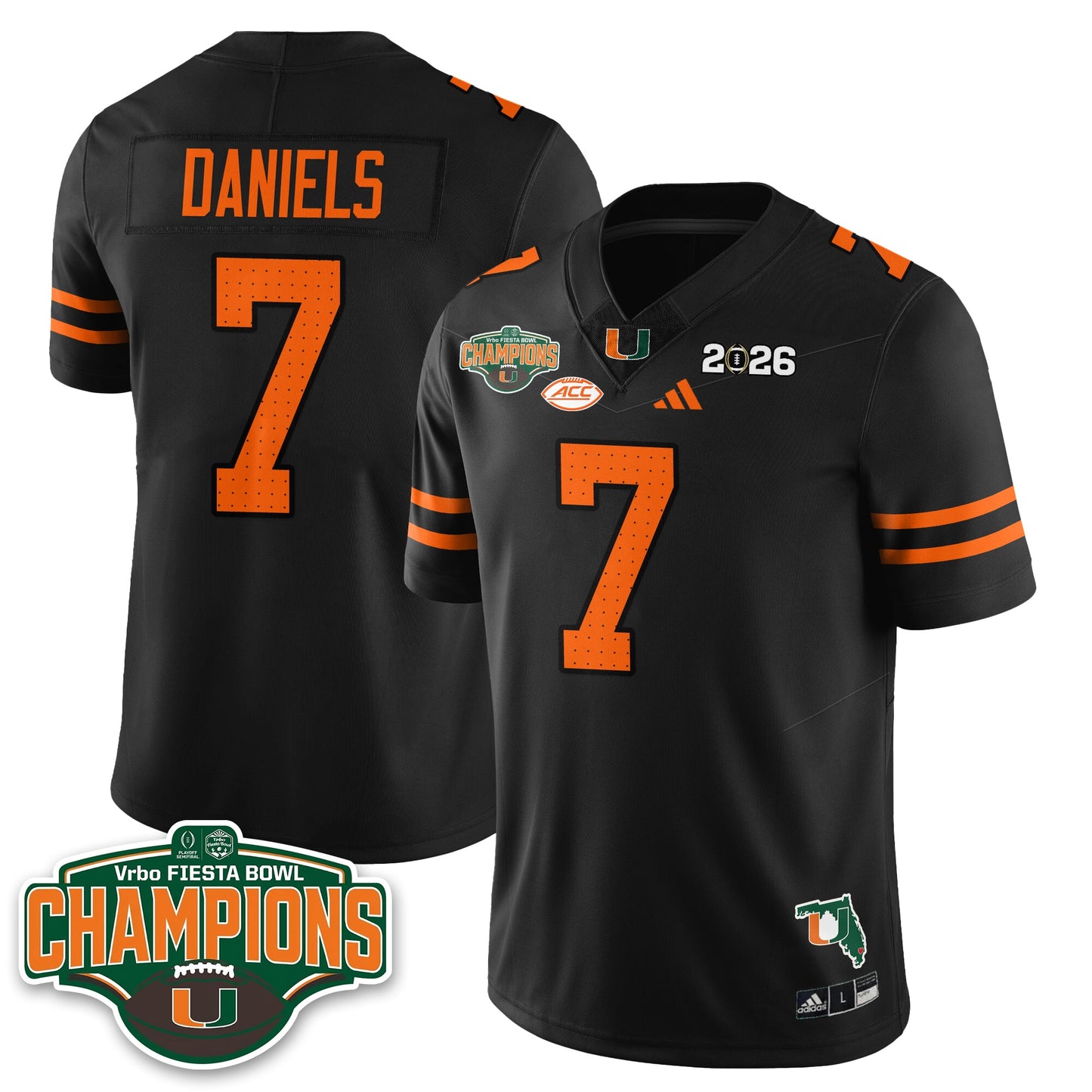 MIA Football Vapor Limited Jersey V2 - Fiesta Bowl Champions