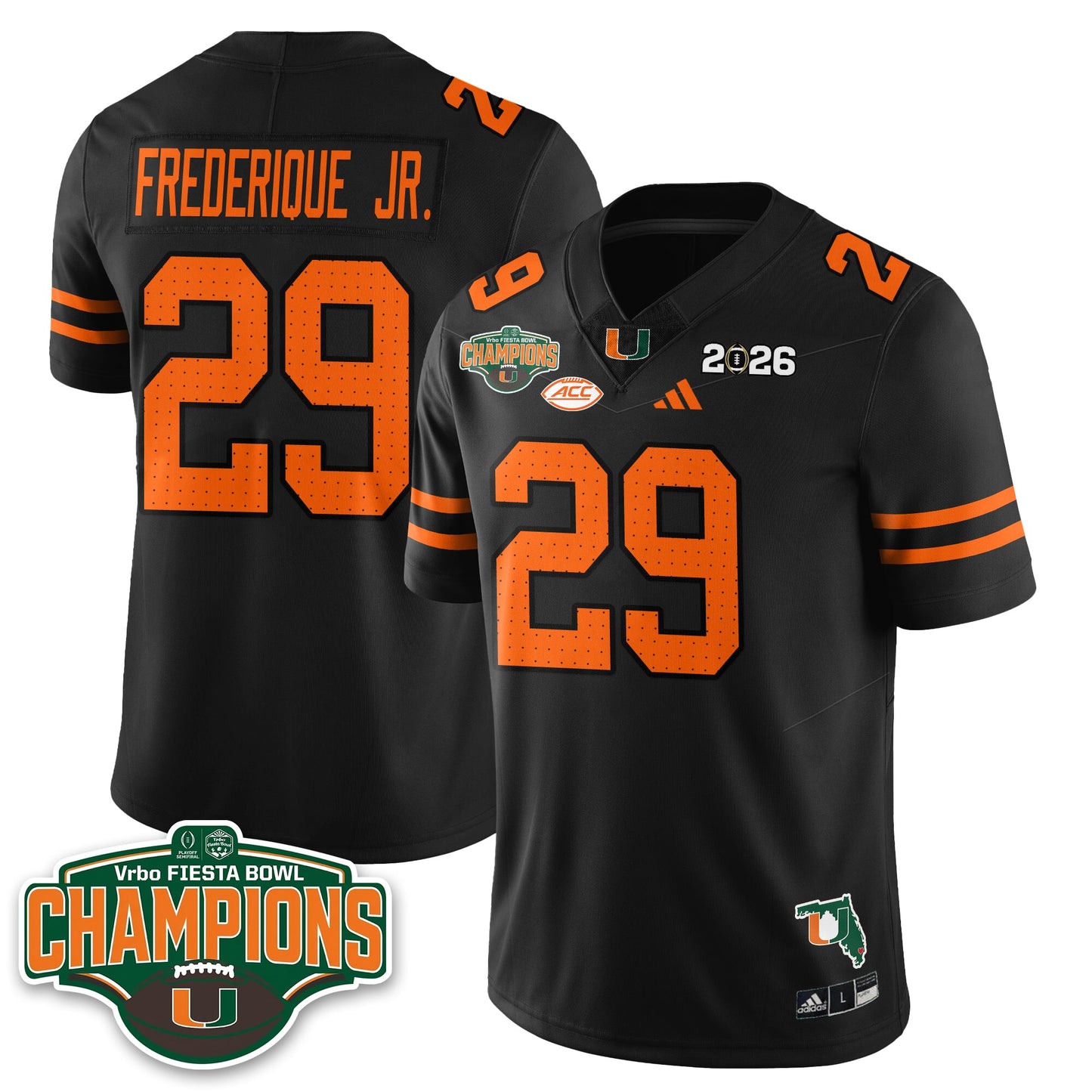 MIA Football Vapor Limited Jersey V2 - Fiesta Bowl Champions
