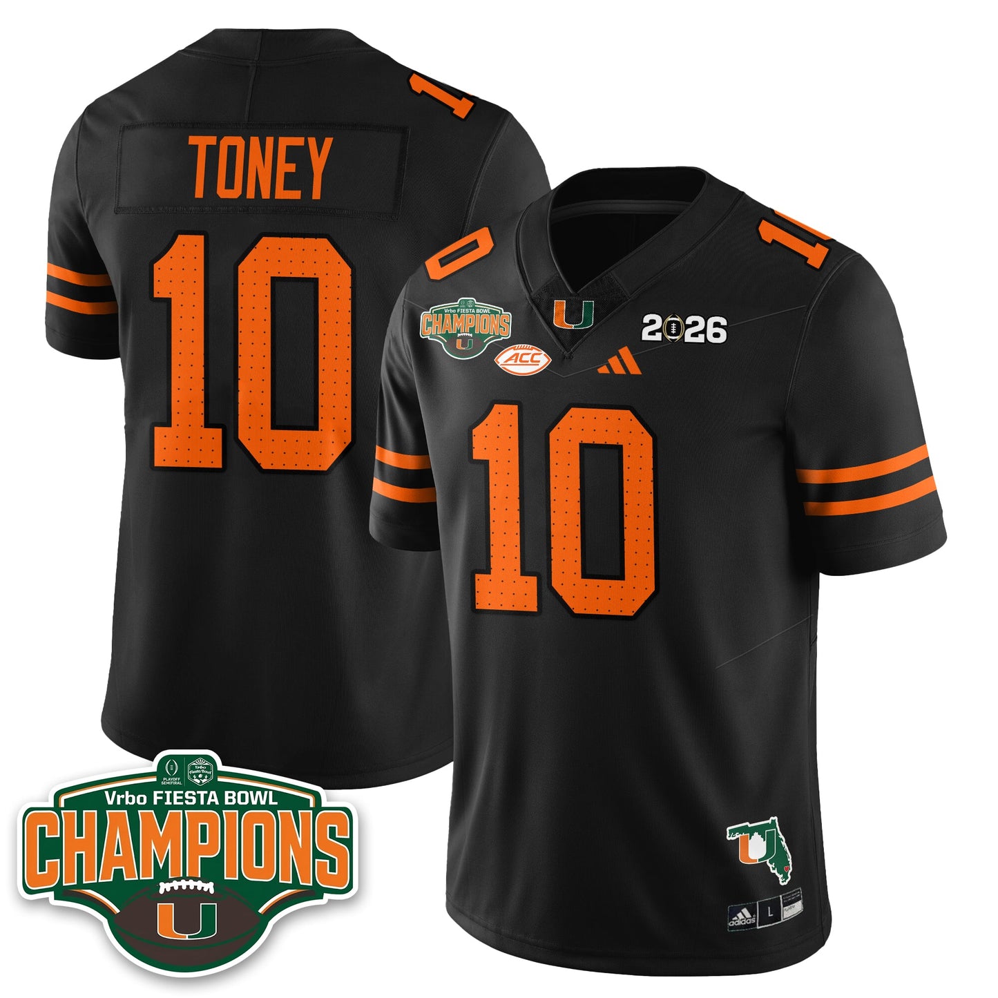 MIA Football Vapor Limited Jersey V2 - Fiesta Bowl Champions