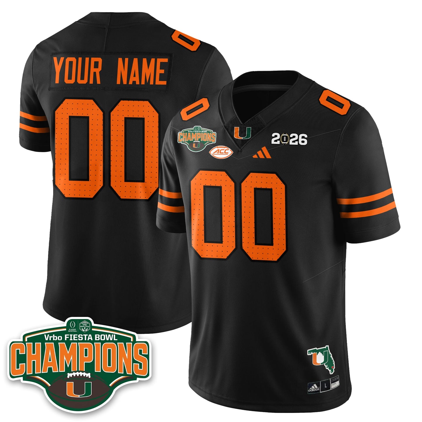 MIA Football Vapor Limited Jersey V2 - Fiesta Bowl Champions