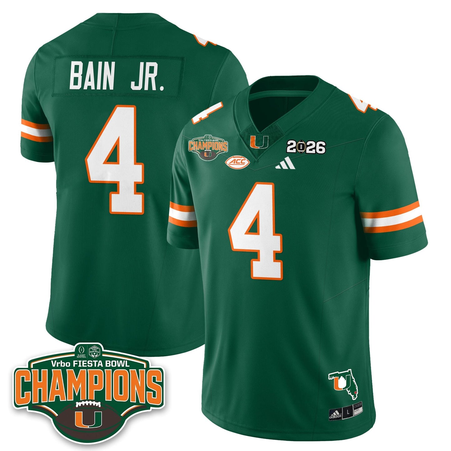 MIA Football Vapor Limited Jersey V2 - Fiesta Bowl Champions